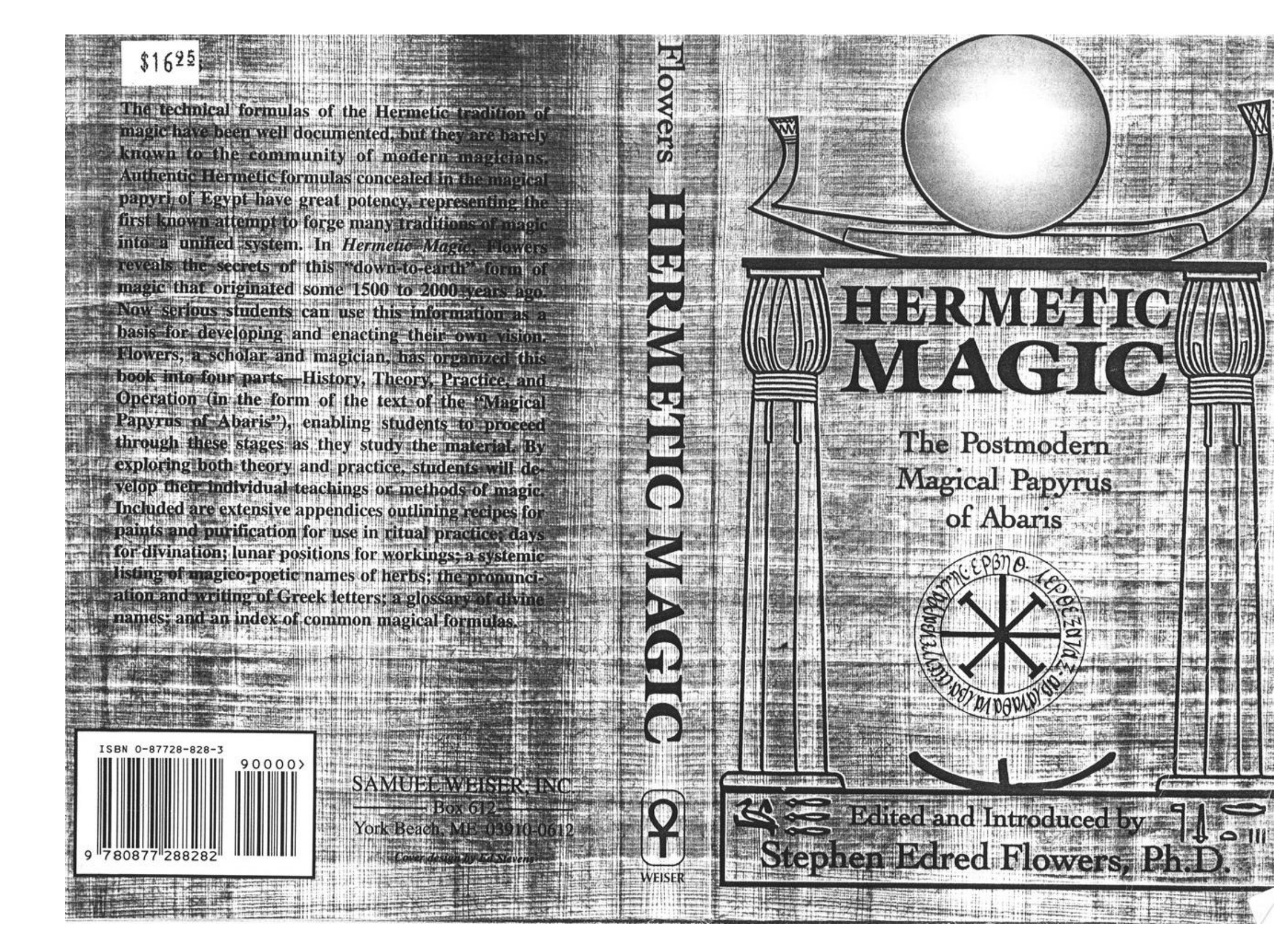 Stephen Flower - Hermetic Magic[BS] cover