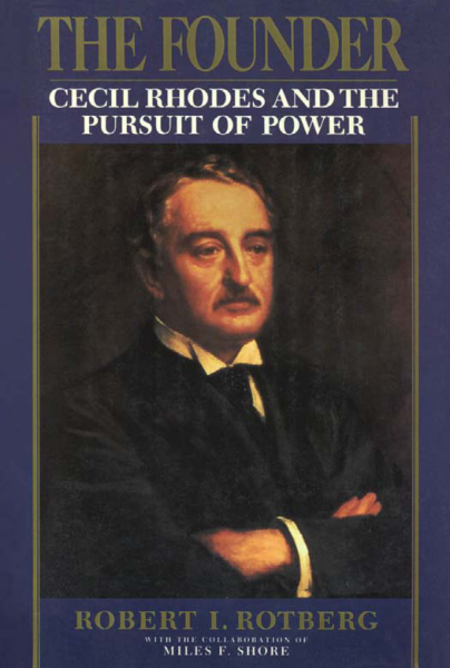 Founder - Cecil Rhodes And The Pursuit of Power cover