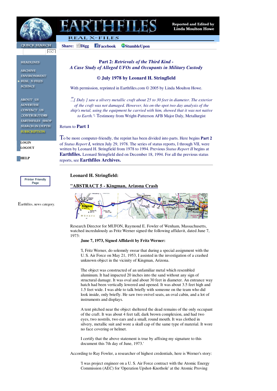 09 26 2005 Part 2 Retrievals of the Third Kind - Kingman, Arizona Crash cover
