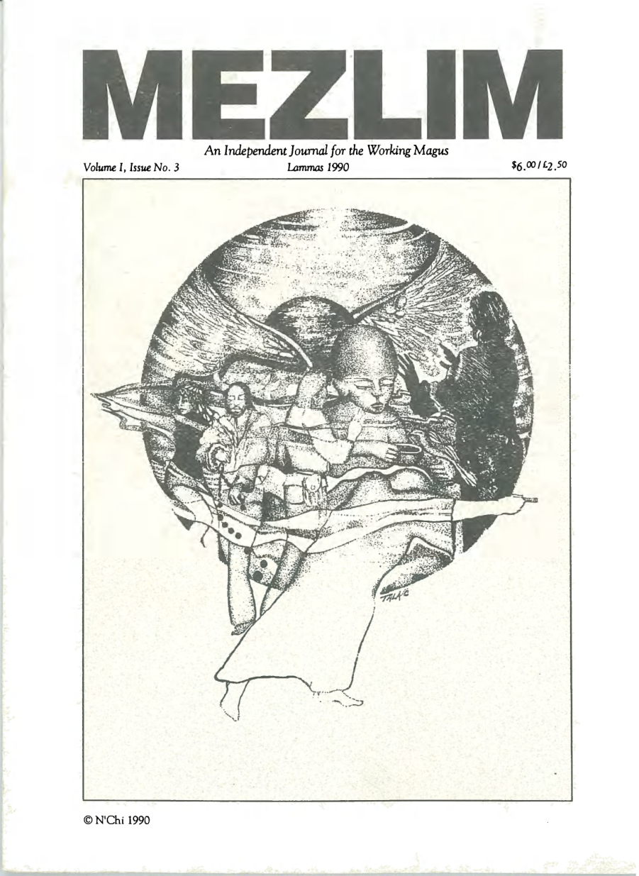 [Vol.1,No.3] Mezlim - Lammas 1990 cover
