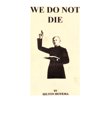 We Do Not Die cover