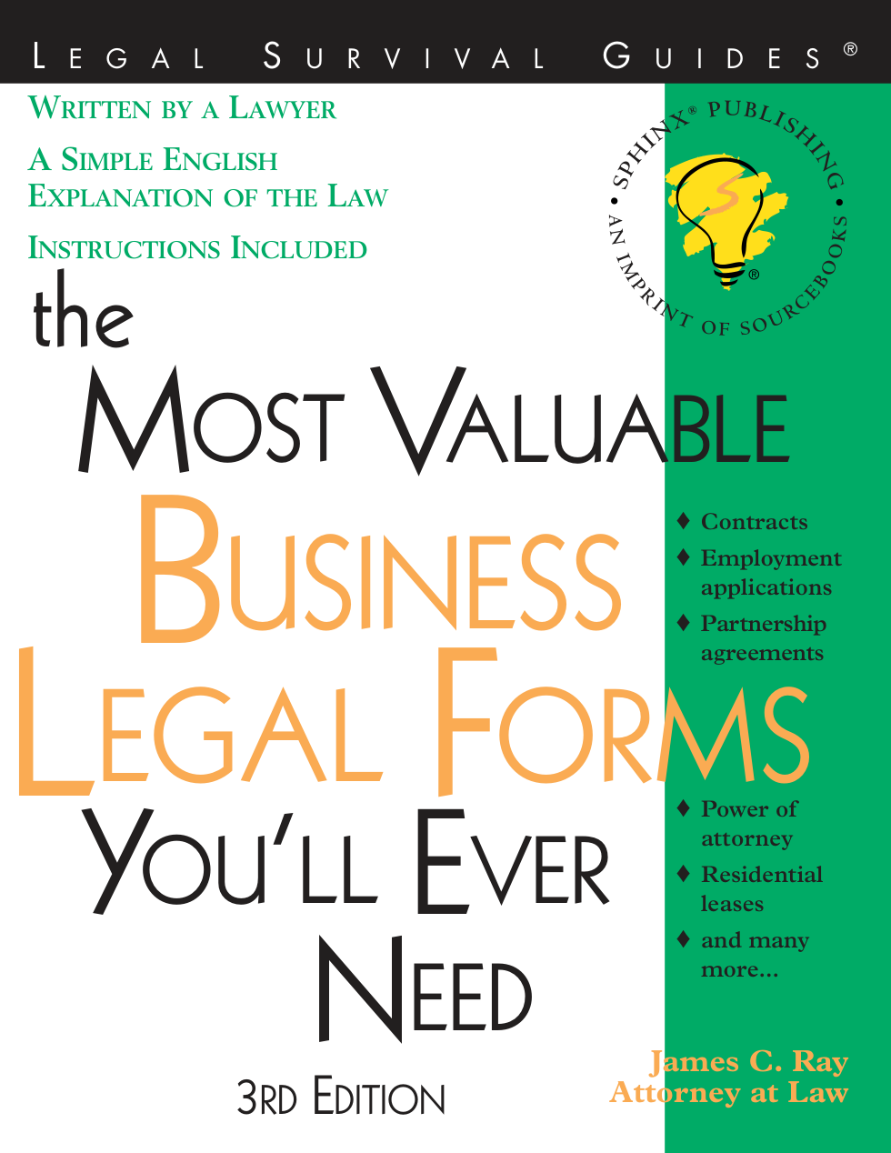 The Most Valuable Business Legal Forms You'll Ever Need cover