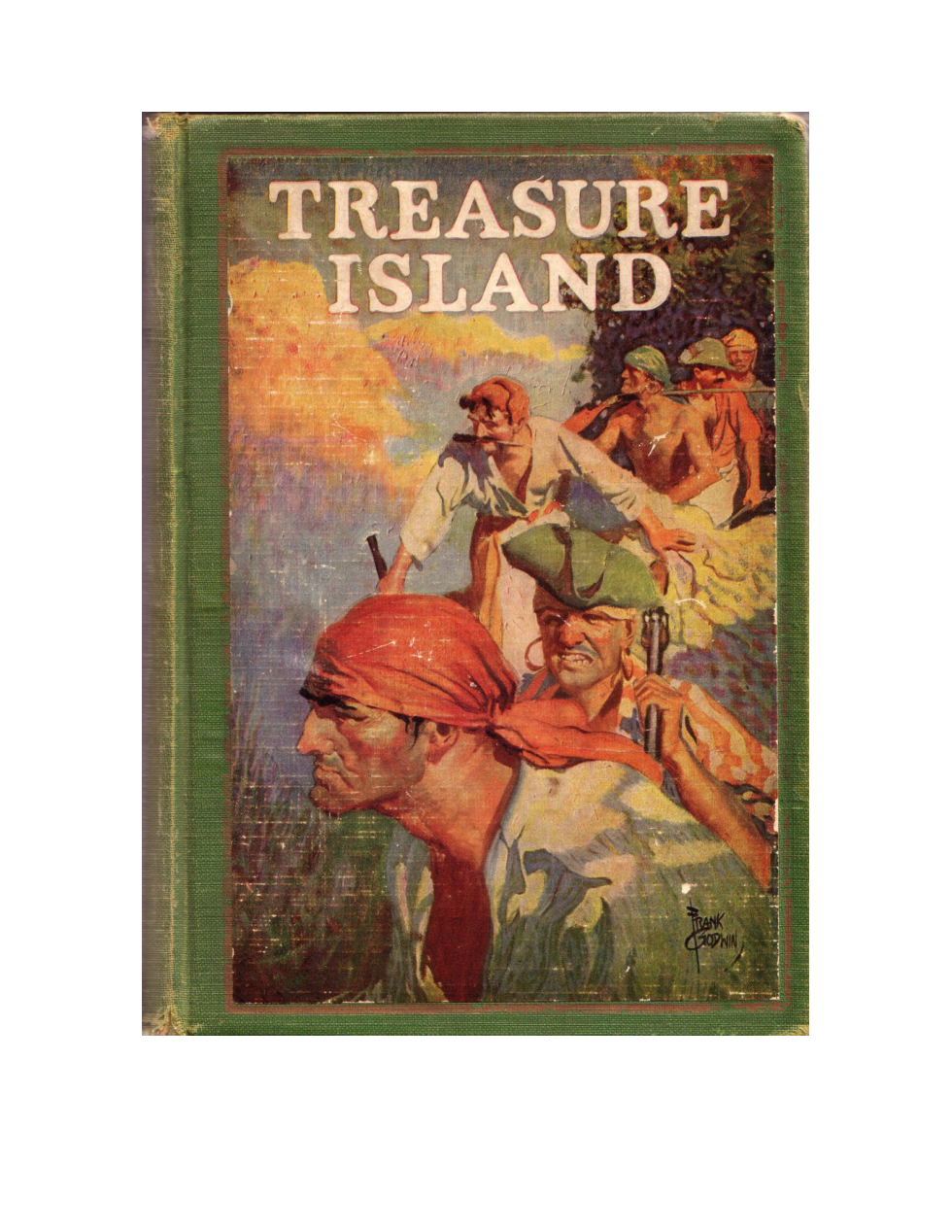 Robert Louis Stevenson - Treasure Island cover