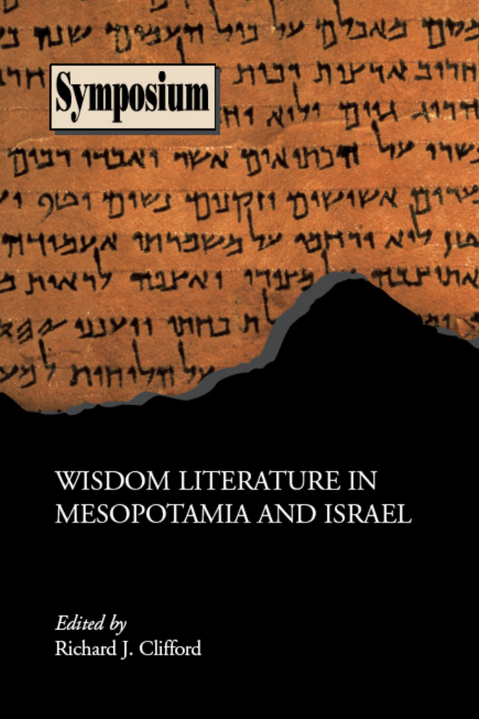 Wisdom Literature in Mesopotamia and Israel cover