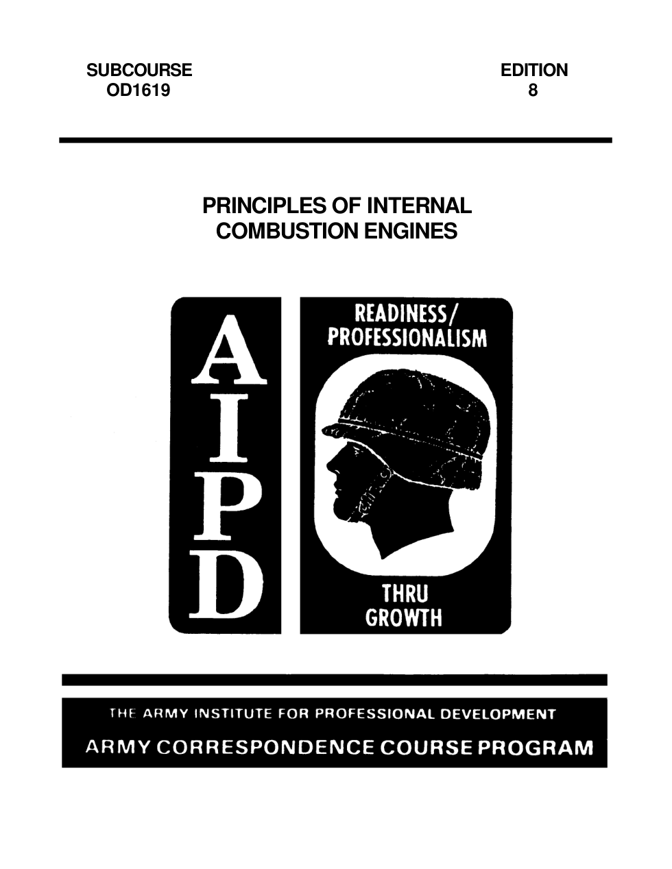 ARMY Mechanic-Princip. of Internal Combust Engine 105pgs cover