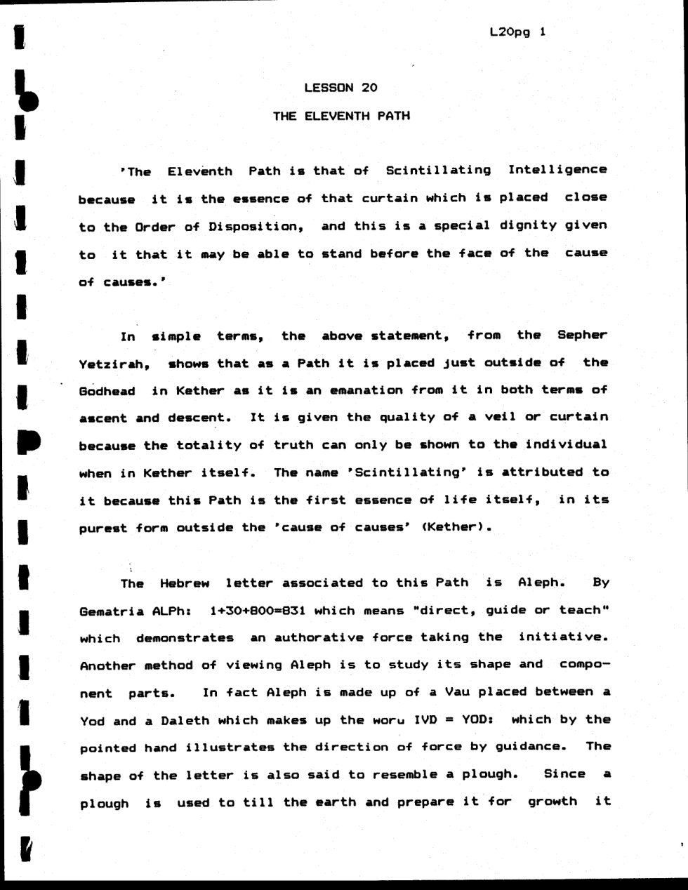GDcorrespondencecourselessons020 cover