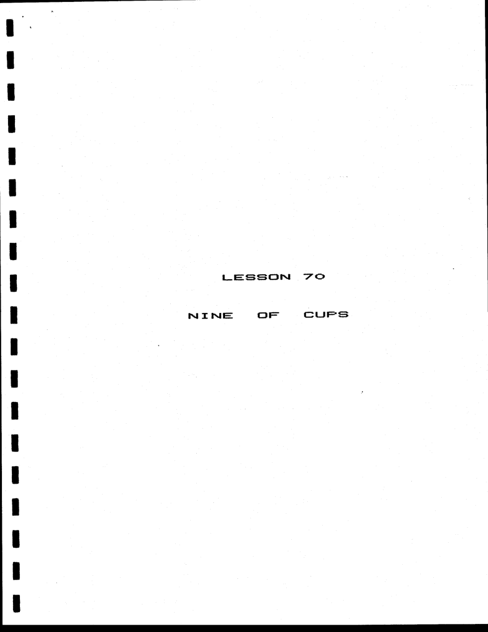 GDcorrespondencecourselessons070 cover