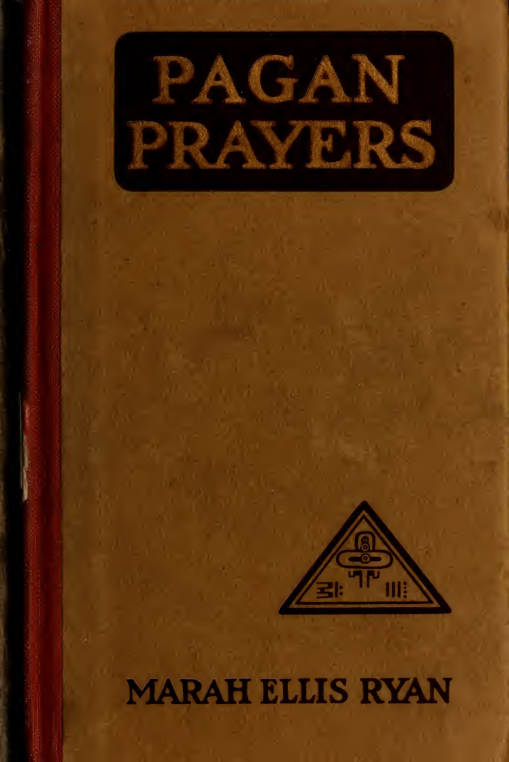 Pagan Prayers(1913) cover