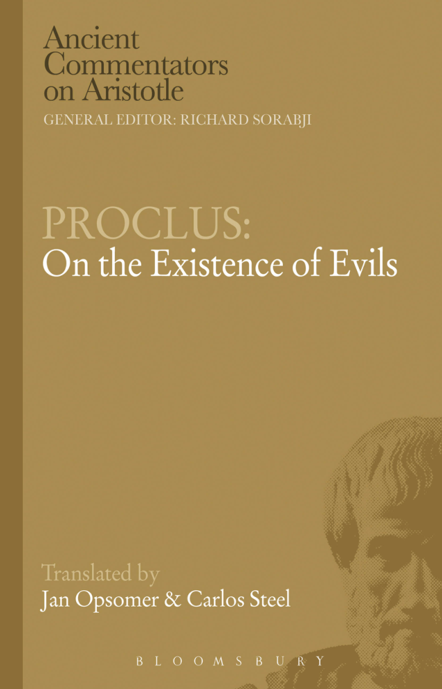 Proclus on the existence of evils cover
