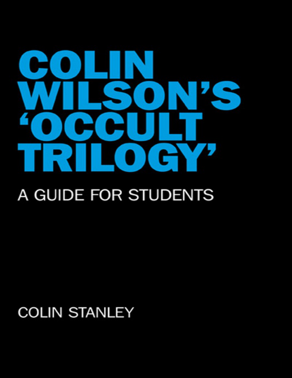 Colin Stanely - Colin Wilson's Occult Trilogy cover