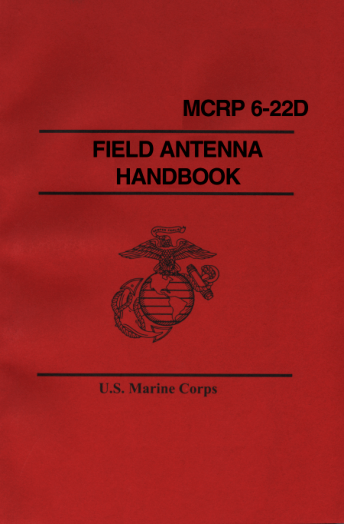 USMC Antenna Handbook 1999 192 pages cover