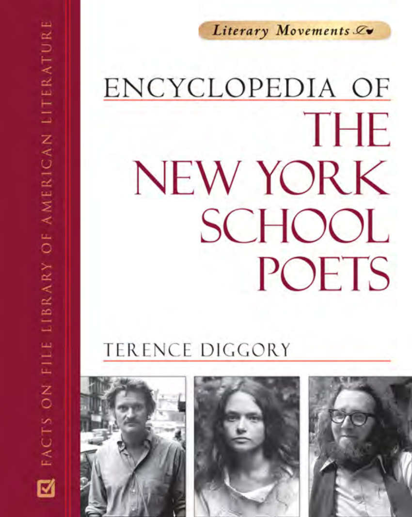 Encyclopedia of the New York School of Poets cover