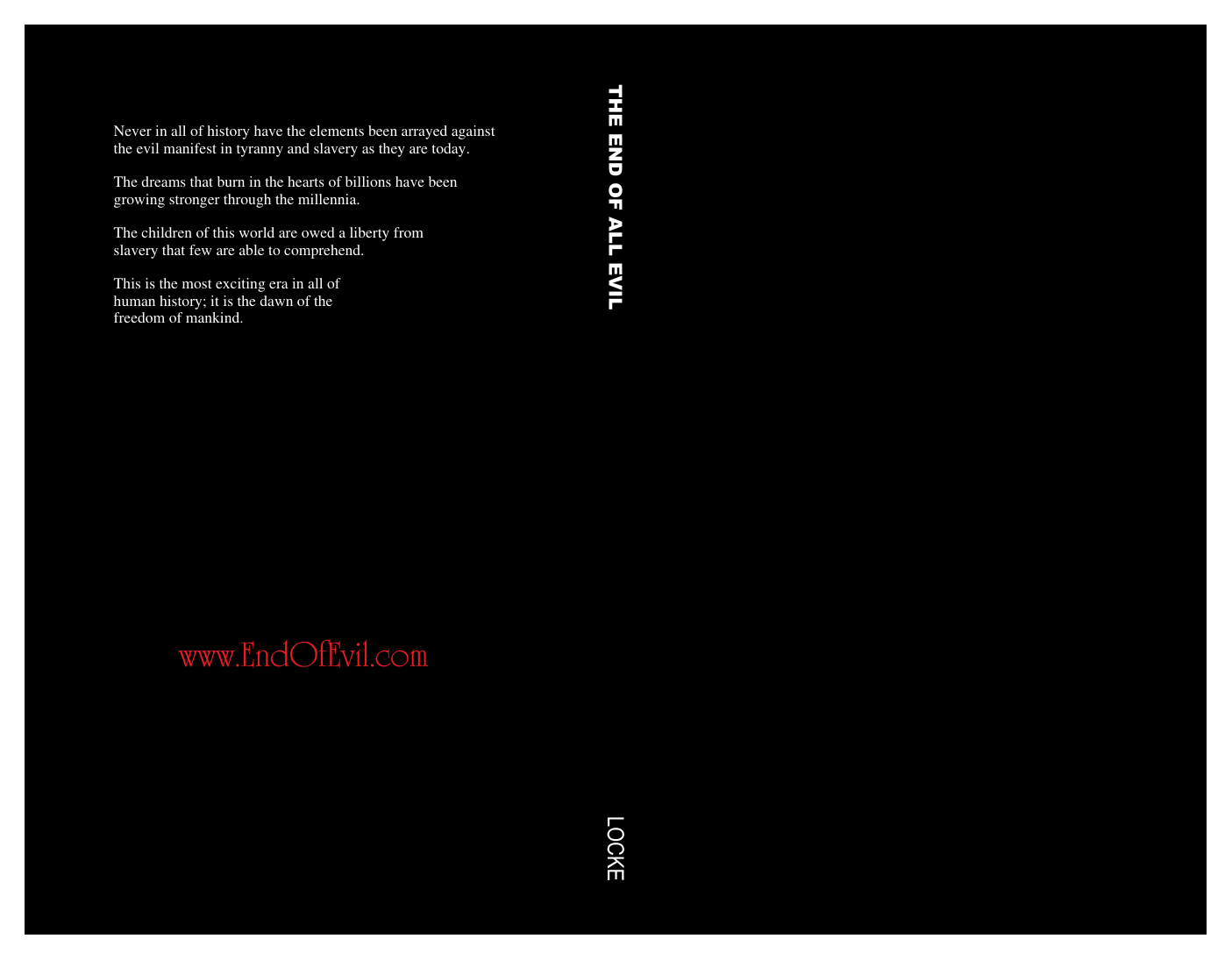 End Of All Evil cover