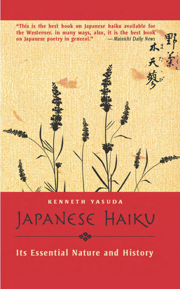 Japanese Haiku - It's Essential Nature and History (Yasuda Art Poetry Ebook) cover