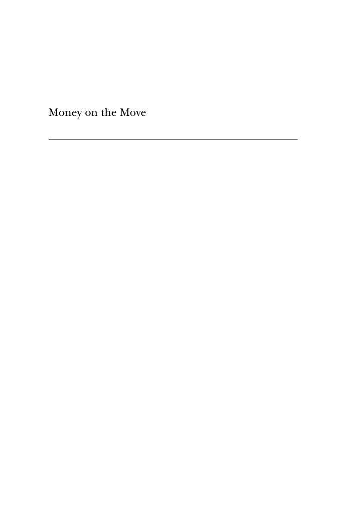 Money on the move - The revolution in international finance since 1980 cover