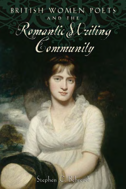 British Women Poets and the Romantic Writing Community cover