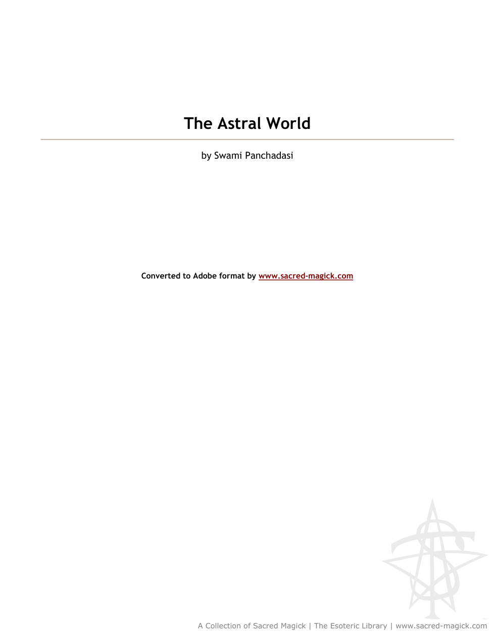Astral World cover