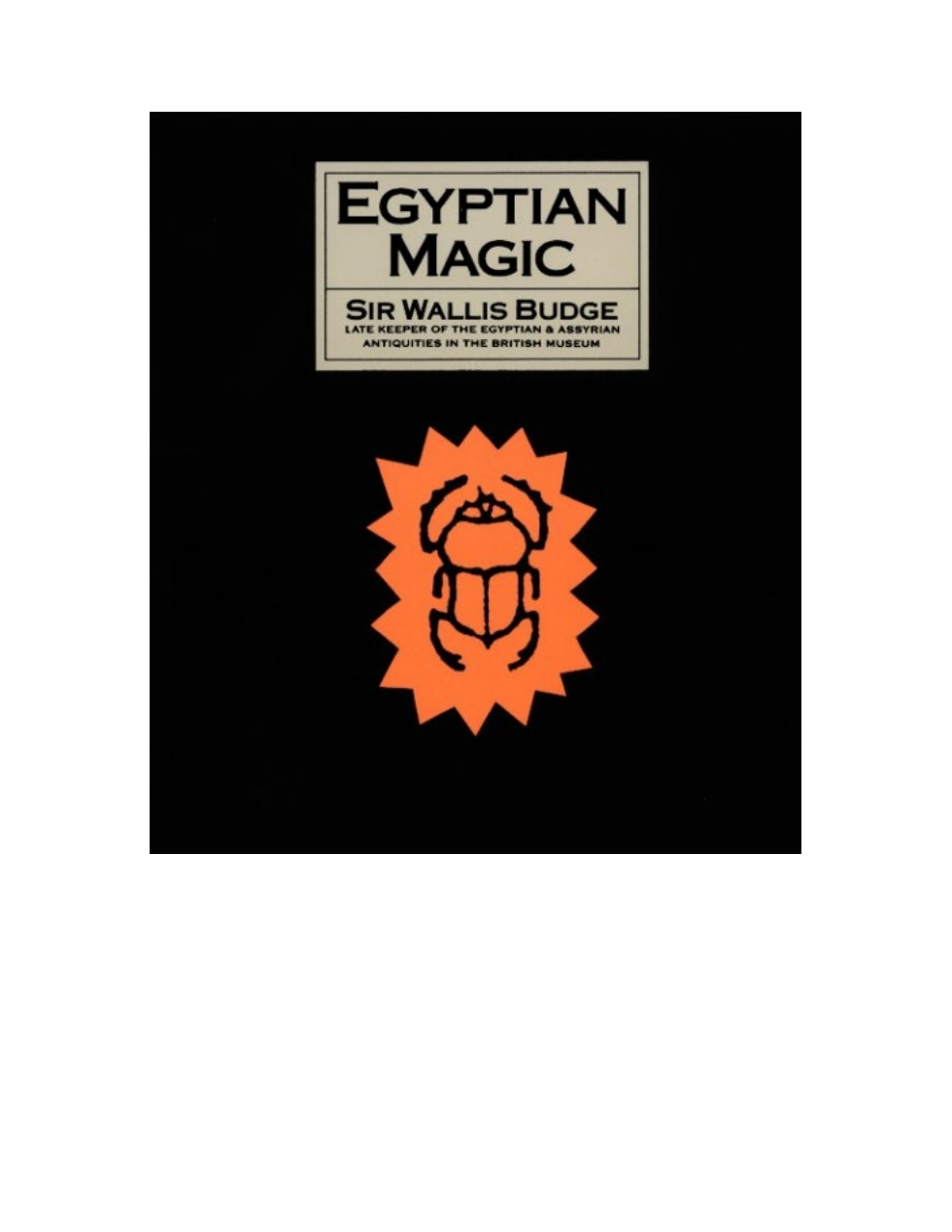 egyptian magic - Budge cover