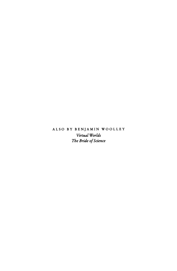 The Queen's Conjurer, Benjamin Woolley, 2001 cover