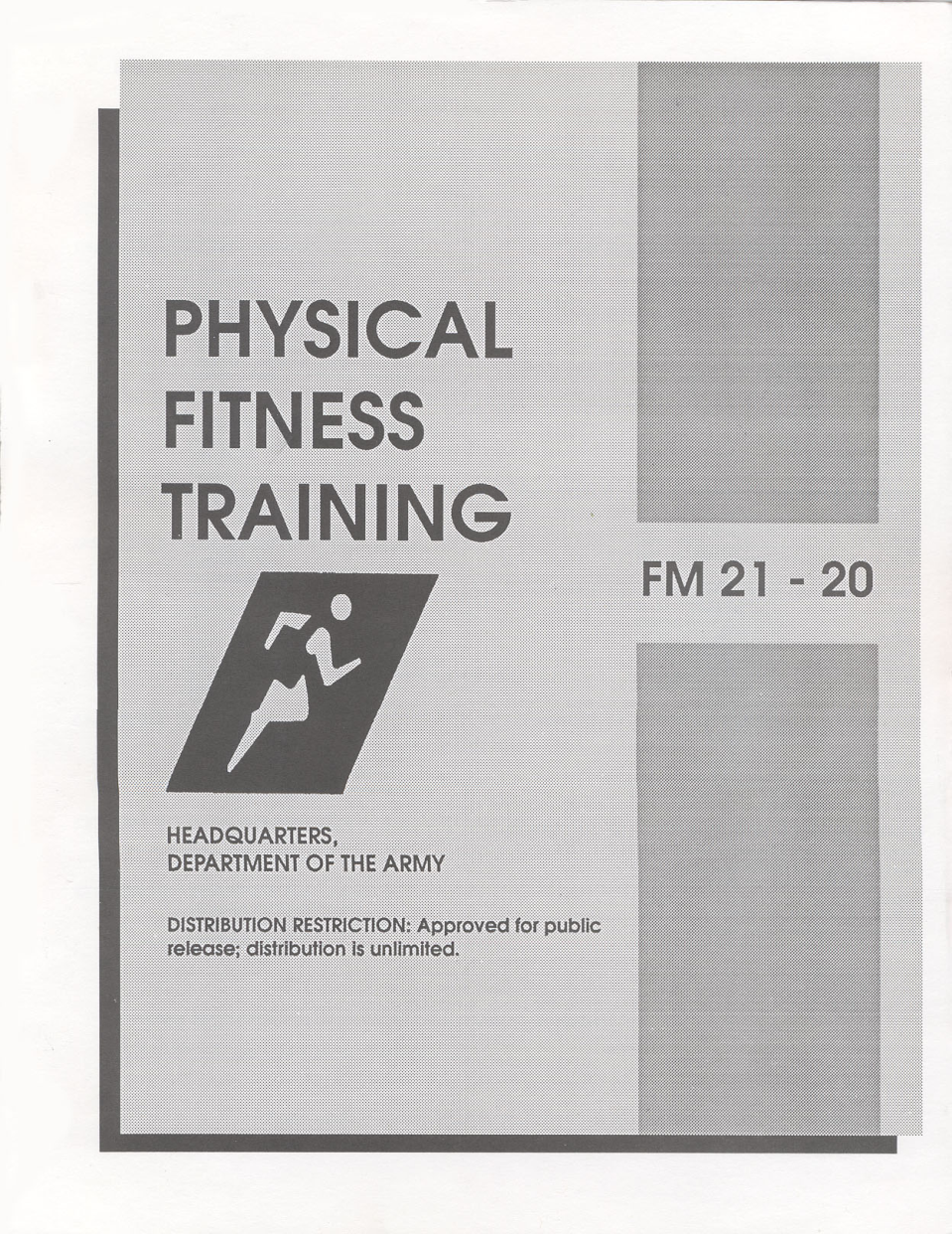 FM 21-20 Physical Fitness Training cover