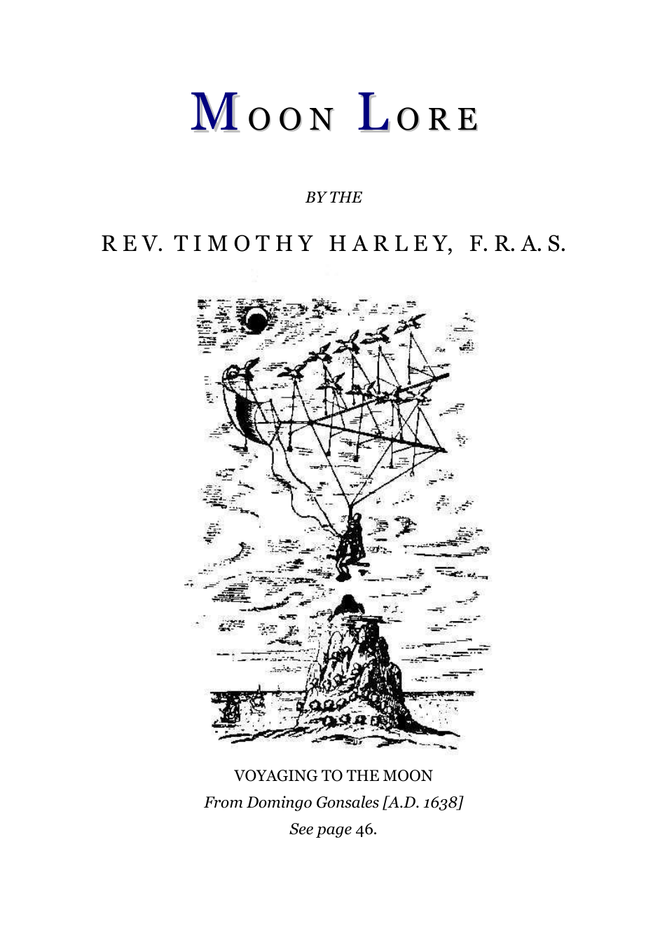 Moon Lore - Rev T Harley cover