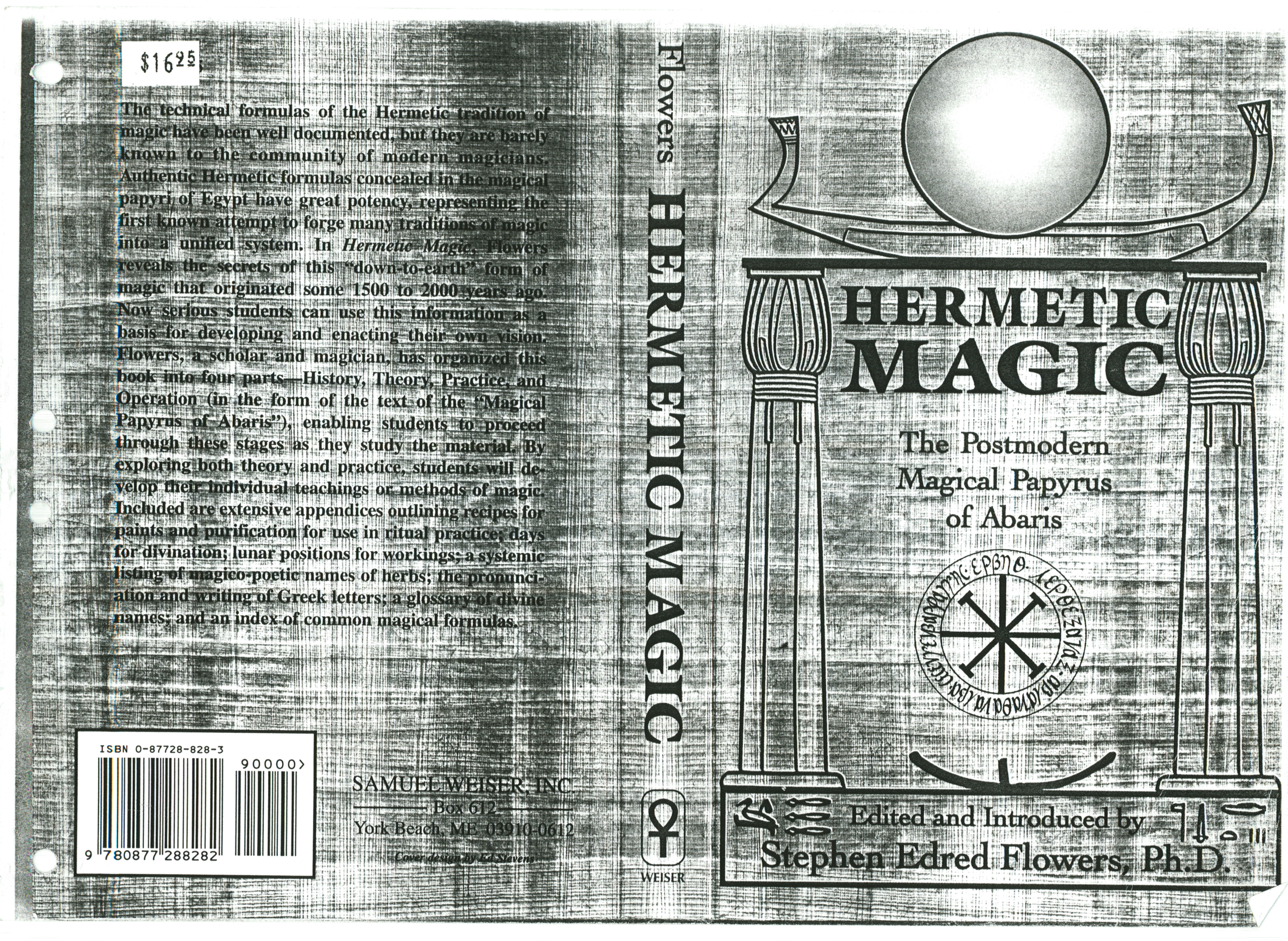 Stephen Flower - Hermetic Magic cover