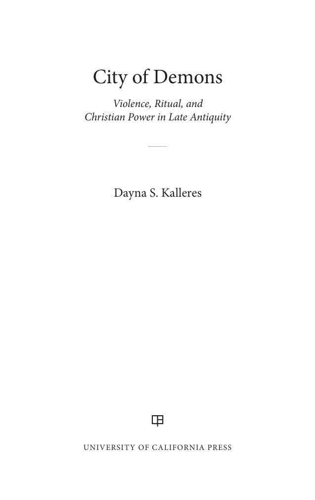 Kalleres Dayna S City of Demons cover