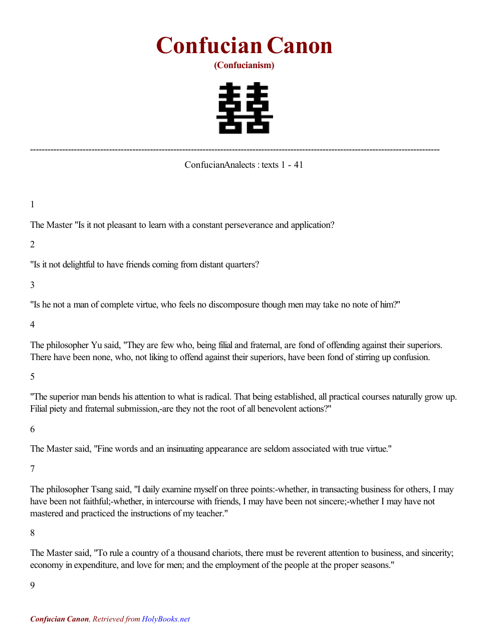 Confucian Canon Confucianism cover