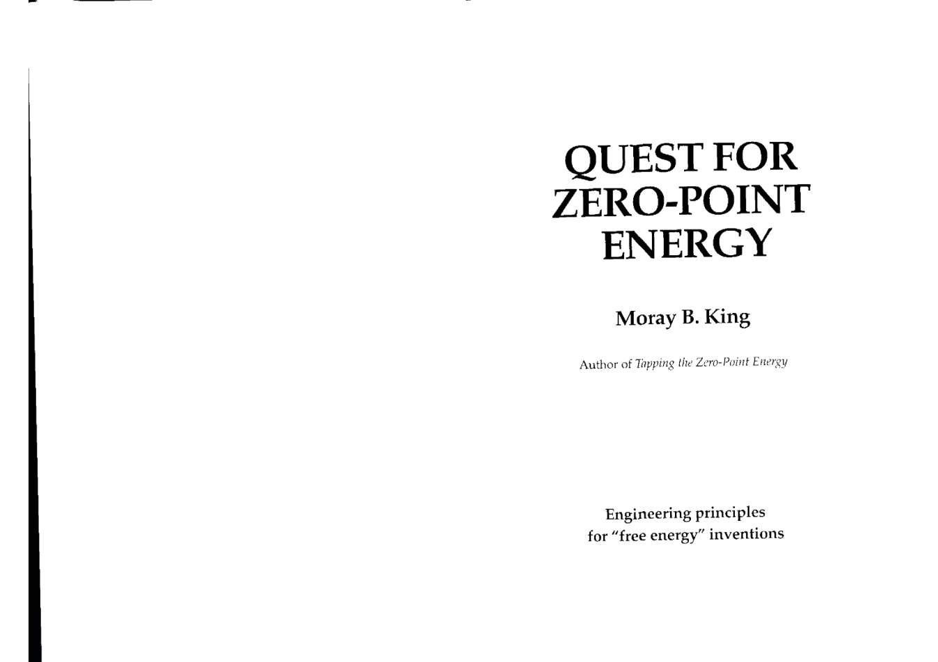 Quest For Zero Point Energy cover