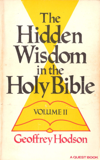 Hodson - The Hidden Wisdom in the Holy Bible Volume 2 cover