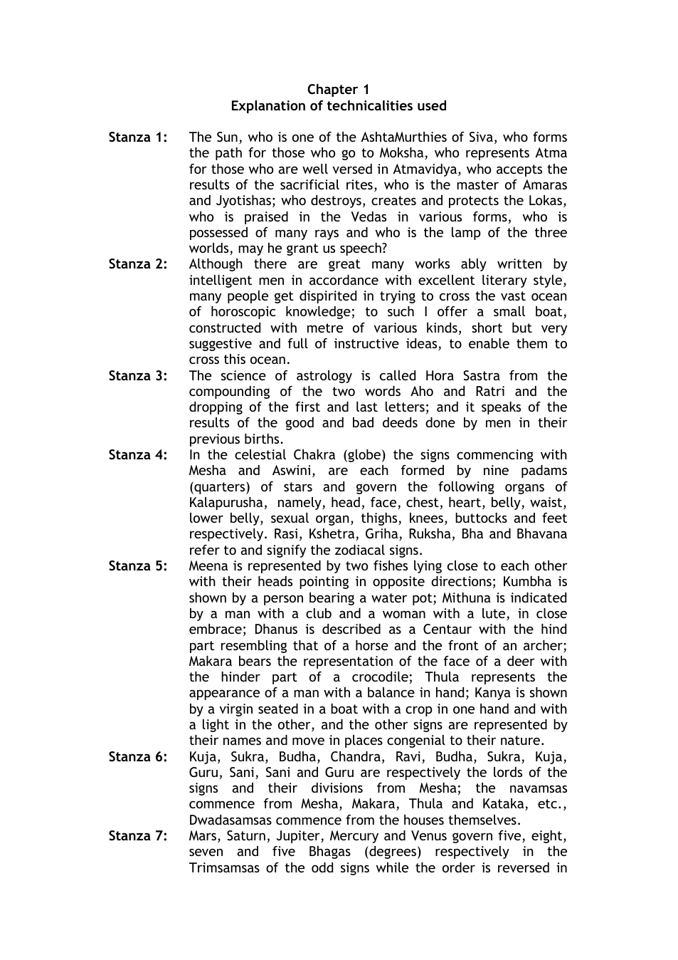 brihat jataka (jyotish vedic astrology) cover
