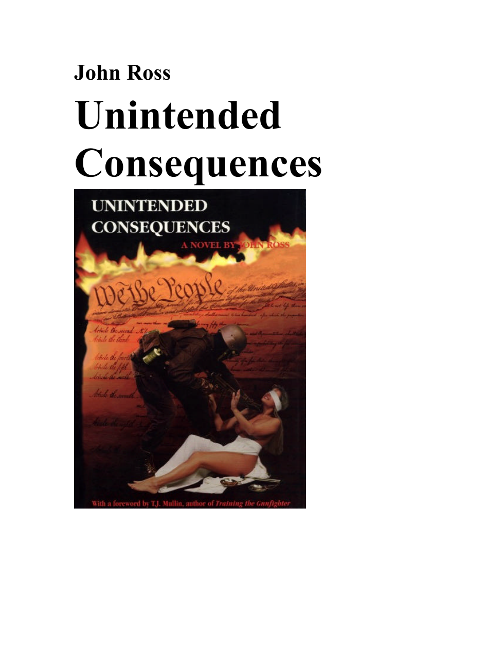 Unintended Consequences cover