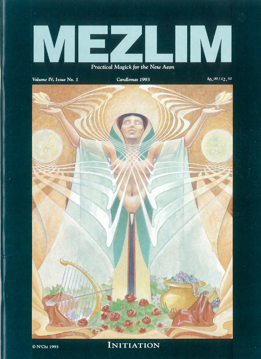 [Vol.4,No.1] Mezlim - Candlemas 1993 cover