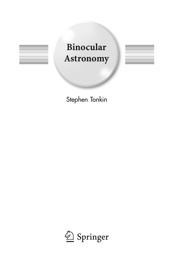 Binocular Astronomy cover