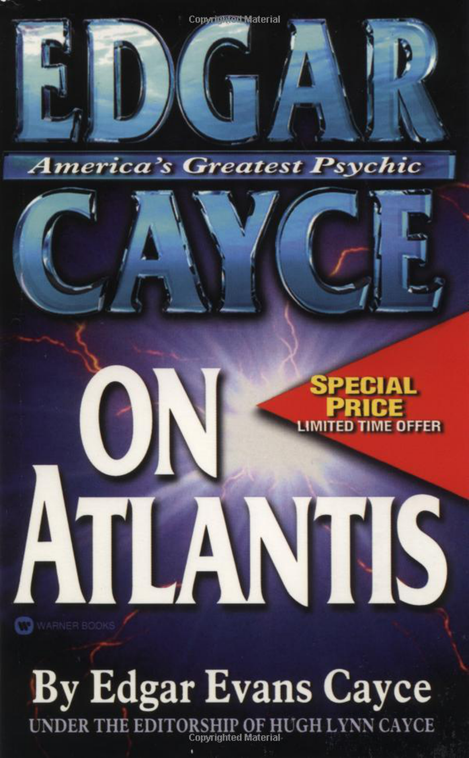 Edgar Evans Cayce - Edgar Cayce on Atlantis cover