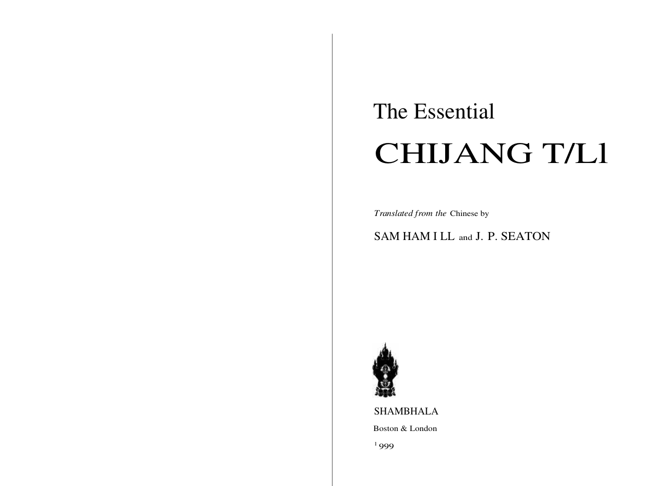 Chuang Tzu cover