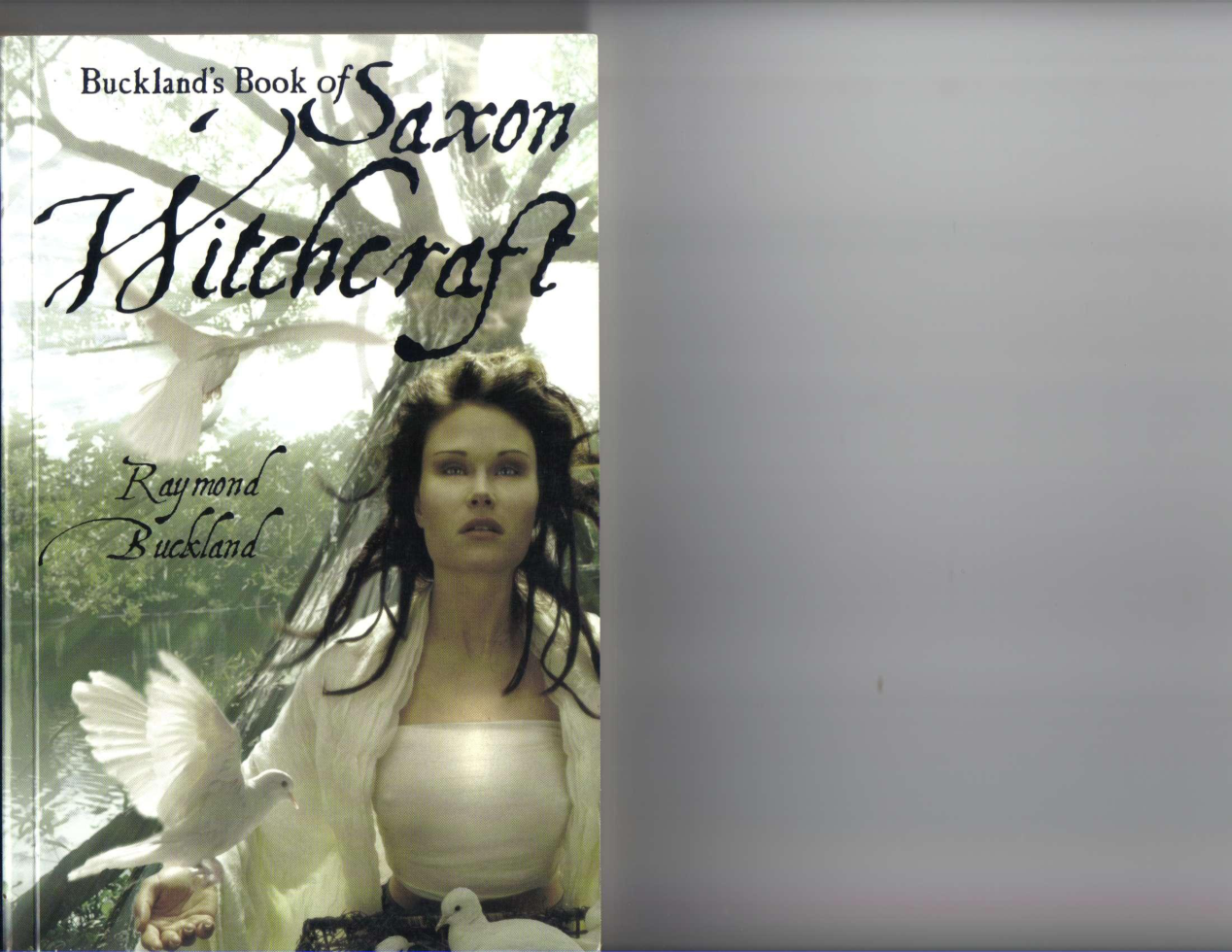 Raymond Buckland Book of Saxon Witchcraft cover