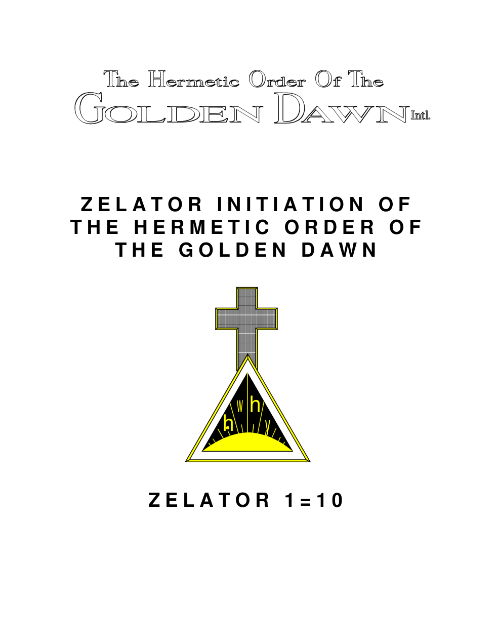 1 Zelator cover