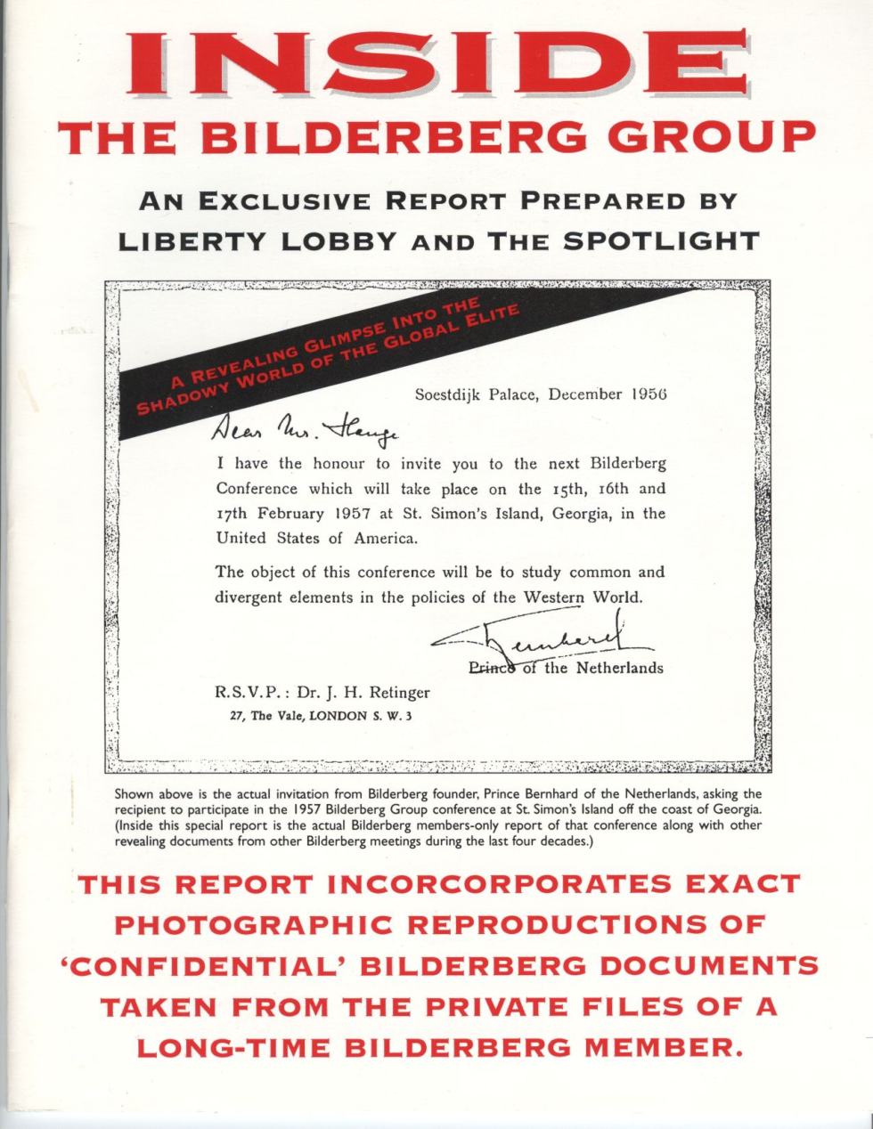 Inside The Bilderberg Group cover
