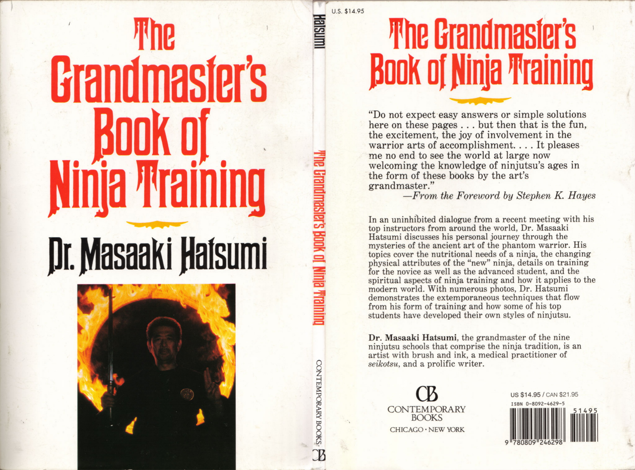 Masaaki Hatsumi - The Grandmaster's Book of Ninja Training cover