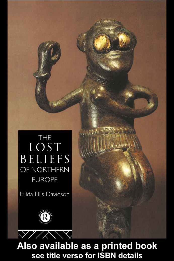 Hilda Ellis Davidson - The Lost Beliefs of Northern Europe cover