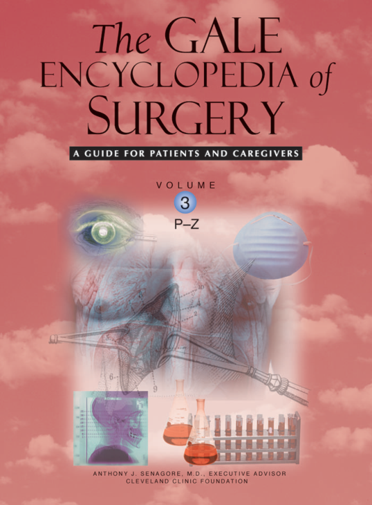 The Gale Encyclopedia Of Surgery Vol. 3 cover
