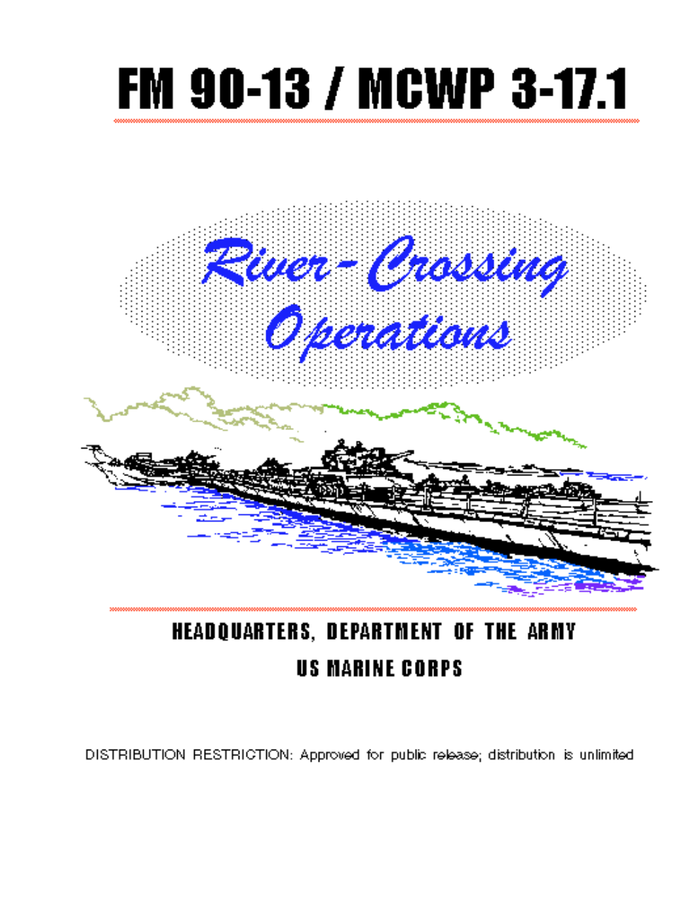 MCWP 3-17.1 River Crossing Operations cover