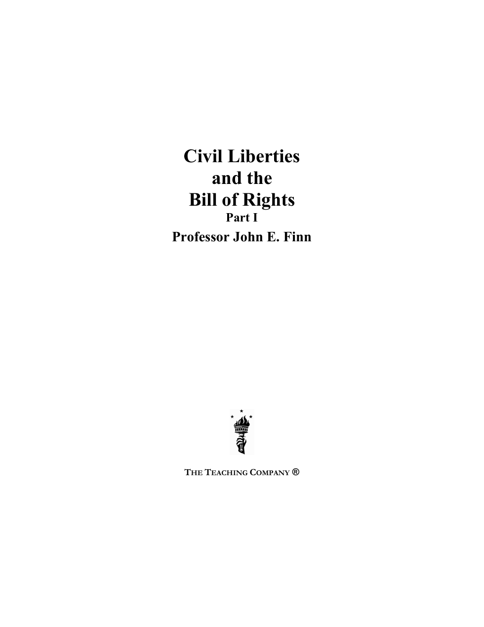 Civil Liberties and the Bill of Rights cover