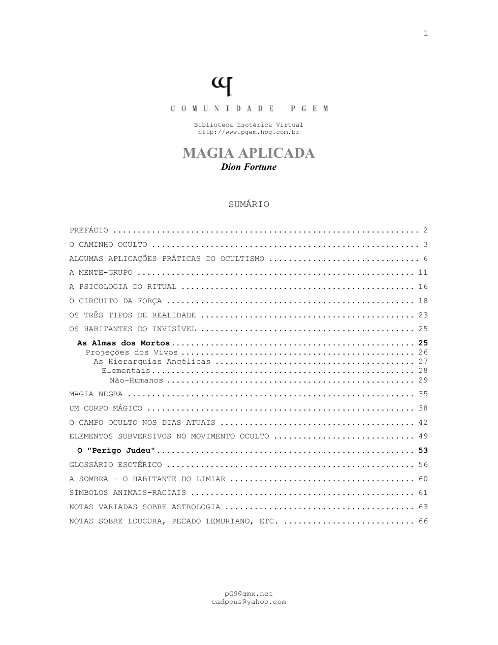 Magia Aplicada - Dion Fortune cover