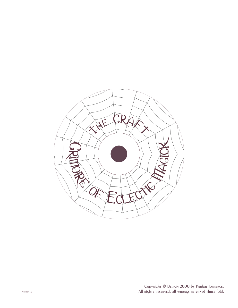 Grimoire Of Eclectic Magick - The Craft - Version 2 cover