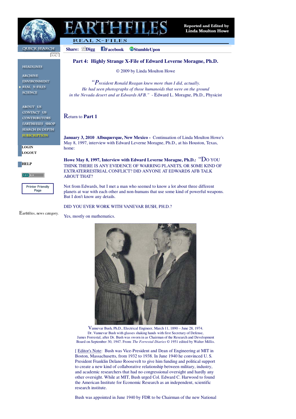 01 03 2010 Part 4 Highly Strange X-File of Edward Leverne Moragne, Ph.D. cover