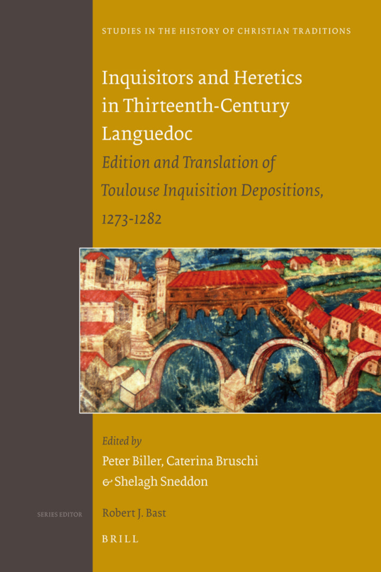 Biller (Ed), Inquisitors and Heretics in 13th Century Languedoc cover