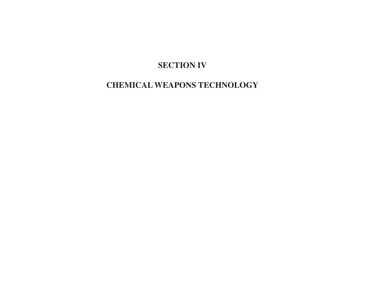 US ARMY 4 Chemical Weapons Technology cover