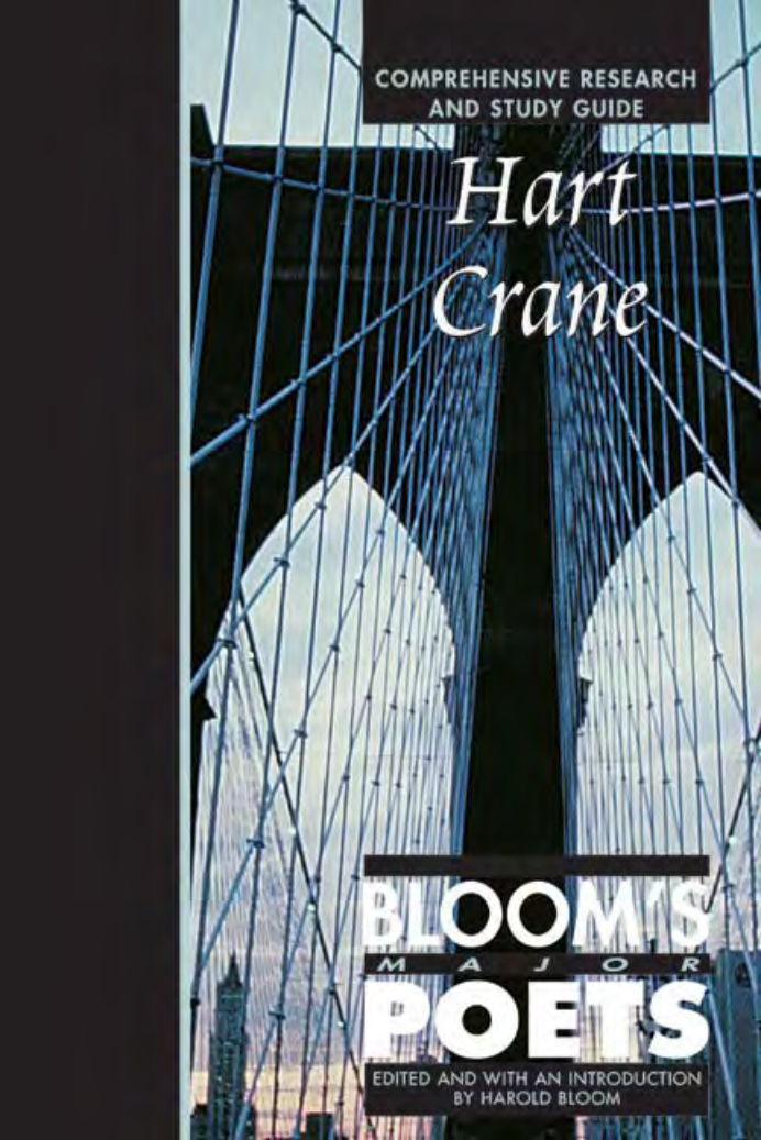 Hart Crane Comprehensive Research and Study Guide (Bloom's Major Poets) cover